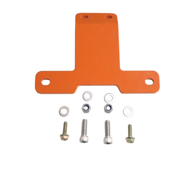 MotoCare Crash Guard with Dual Sliders (Orange) for 2025 KTM Adventure 250 & 390 | Heavy Duty Engine Protection Guard