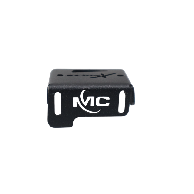 MotoCare Disc Oil Cap (Black/Red) for Hero XPulse 210 | Stainless Steel Brake Master Cylinder Cover