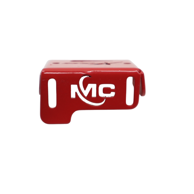 MotoCare Disc Oil Cap (Black/Red) for Hero XPulse 210 | Stainless Steel Brake Master Cylinder Cover