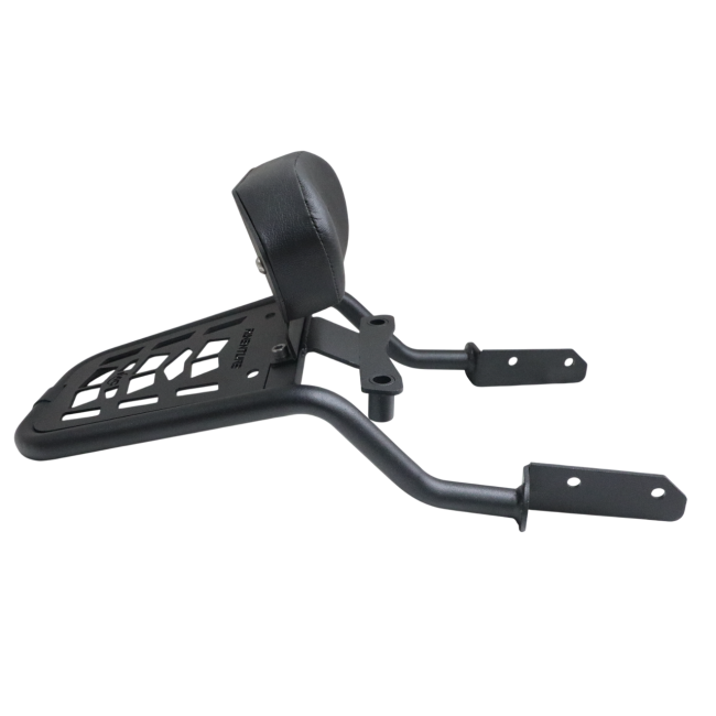 MotoCare Pipe Carrier with Backrest for 2025 KTM Adventure 250 & 390 | Heavy Duty Luggage Rack & Pillion Back Support