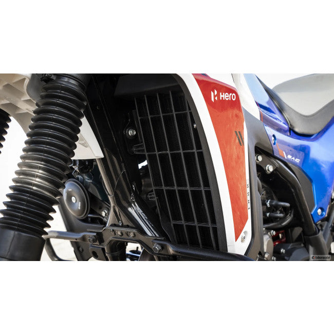 MotoCare Radiator Guard for Hero XPulse 210 | Heavy Duty Radiator Protector Grill | Cooling System Protection