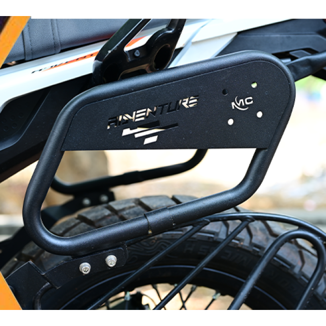 MotoCare Saddle Stay with Carrier Plate for 2025 KTM Adventure 250 & 390 | Heavy Duty Luggage Support Frame for Touring & Adventure Riding