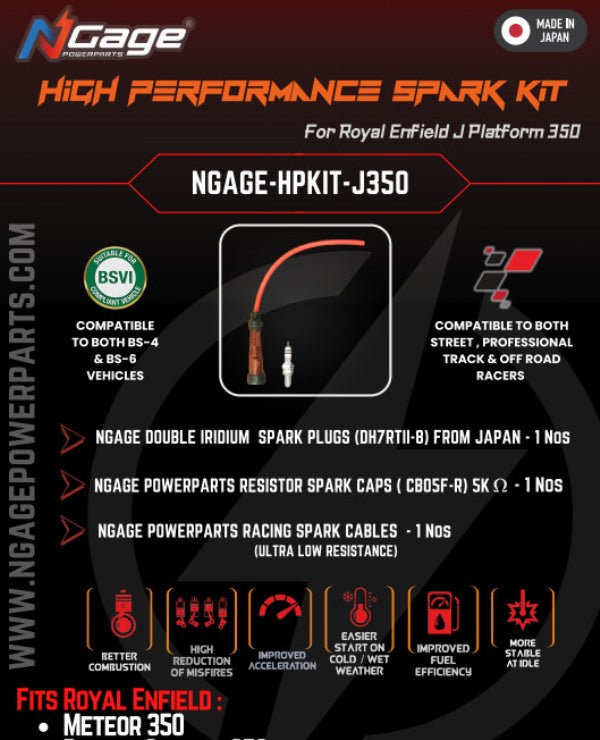 N-Gage Powerparts Spark Kit for Royal Enfield Himalayan 410