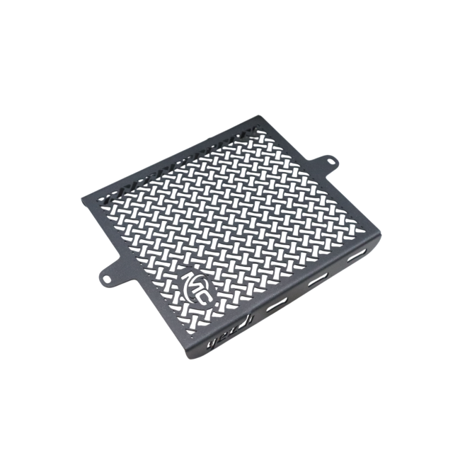 MotoCare Radiator Guard for Yezdi Adventure 2024 | Heavy Duty Engine Protection Grill with Optimized Airflow