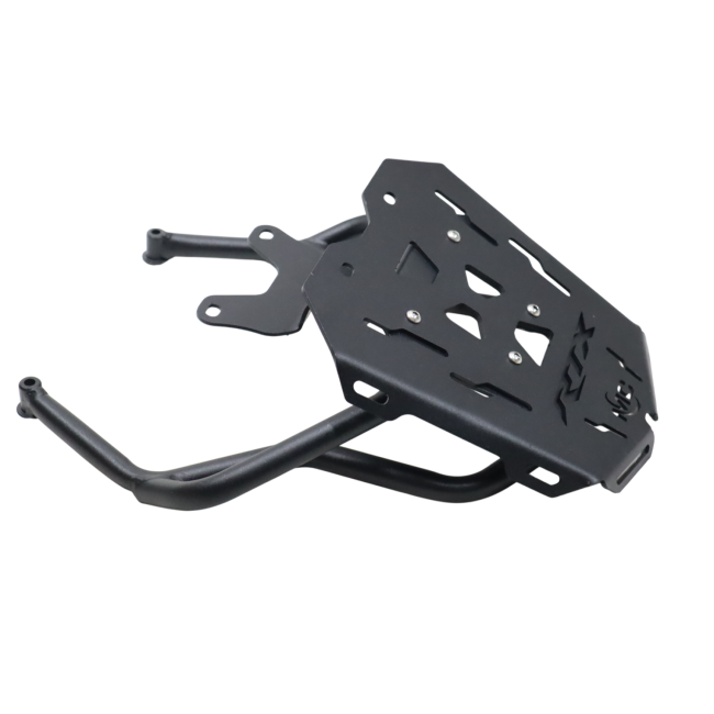 MotoCare Pipe Carrier for TVS Apache RTX 300 – Heavy Duty Rear Luggage Carrier Rack