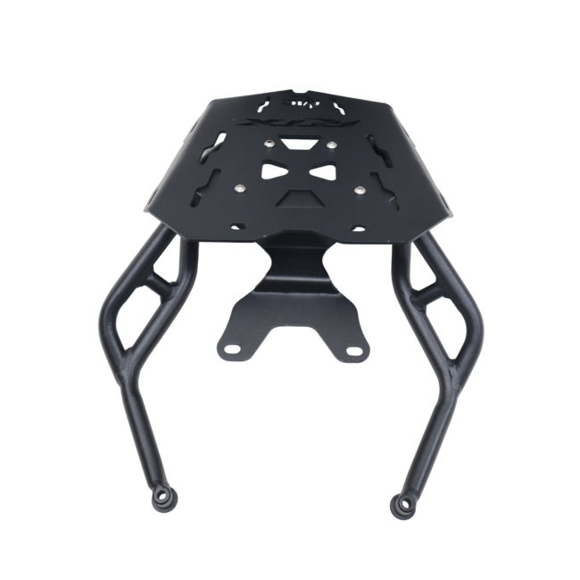 MotoCare Pipe Carrier for TVS Apache RTX 300 – Heavy Duty Rear Luggage Carrier Rack
