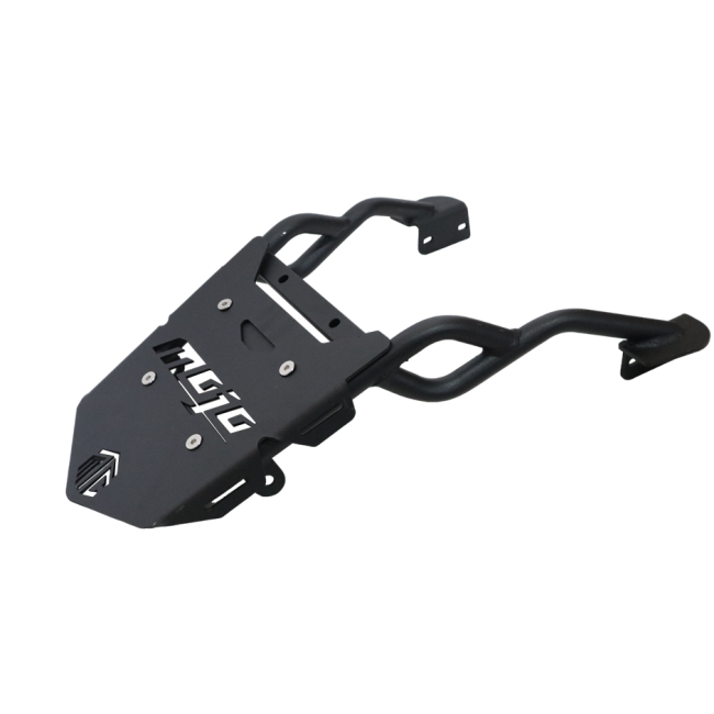 MotoCare Pipe Carrier for Mahindra Mojo | Heavy Duty Rear Luggage Carrier Rack