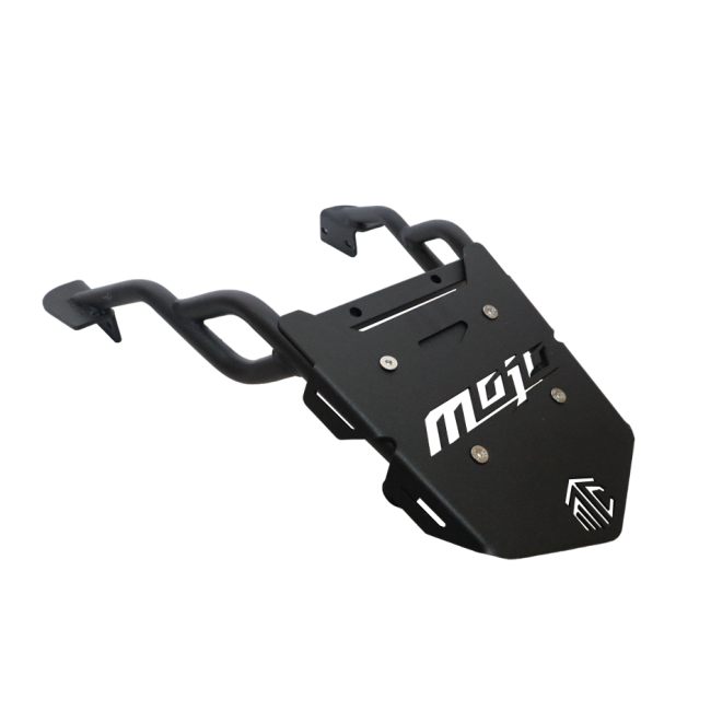 MotoCare Pipe Carrier for Mahindra Mojo | Heavy Duty Rear Luggage Carrier Rack