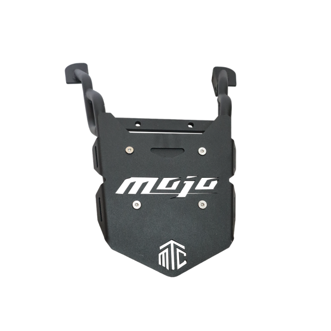MotoCare Pipe Carrier for Mahindra Mojo | Heavy Duty Rear Luggage Carrier Rack