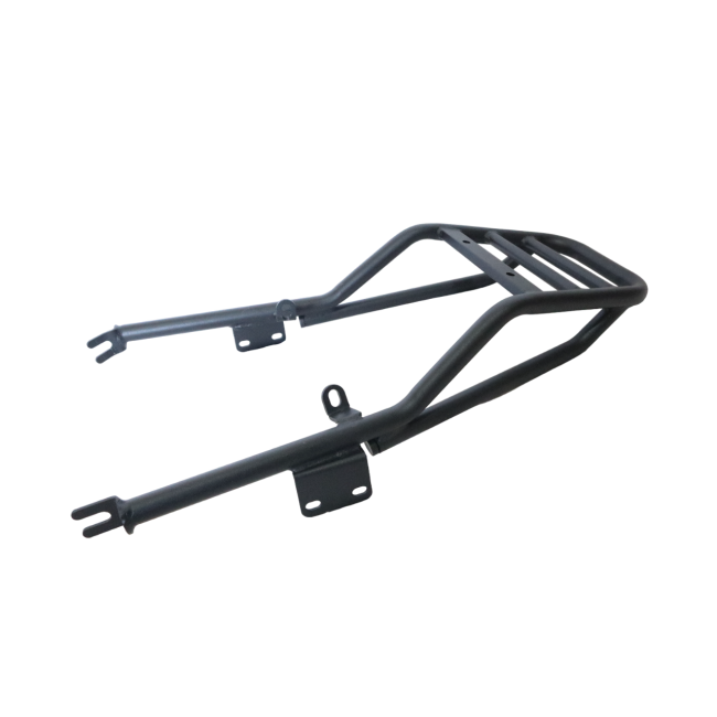MotoCare Heavy Duty Pipe Carrier for Yezdi Roadster 2024 | Rear Luggage Rack with Secure Plate Design for Touring & Daily Riding