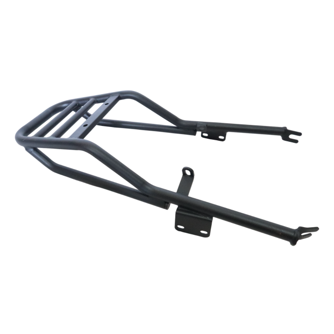 MotoCare Heavy Duty Pipe Carrier for Yezdi Roadster 2024 | Rear Luggage Rack with Secure Plate Design for Touring & Daily Riding