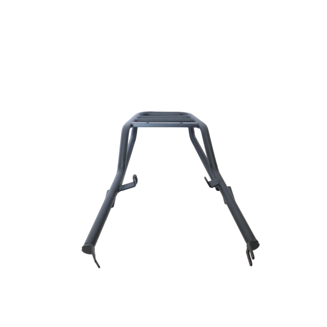 MotoCare Heavy Duty Pipe Carrier for Yezdi Roadster 2024 | Rear Luggage Rack with Secure Plate Design for Touring & Daily Riding