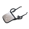 MotoCare Pipe Carrier with Aluminium Plate for Honda CB350 | Heavy Duty Luggage Rack & Rear Carrier