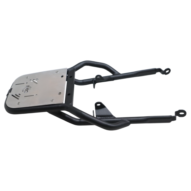 MotoCare Pipe Carrier with Aluminium Plate for Honda CB350 | Heavy Duty Luggage Rack & Rear Carrier