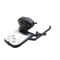 MotoCare Backrest Carrier with Aluminium Plate for Honda CB350 | Pipe Carrier with Cushion Backrest & Luggage Rack