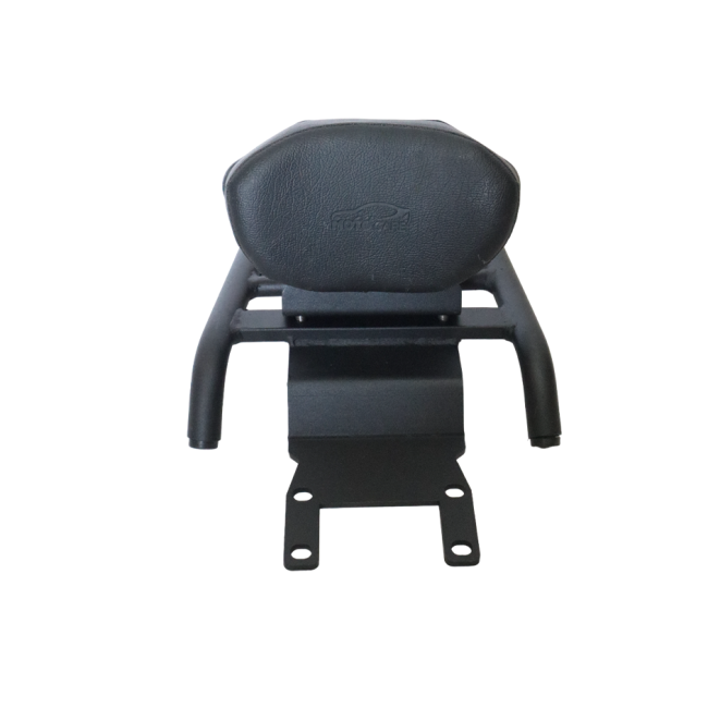 MotoCare Pipe Carrier with Backrest for TVS Apache RTR 160 | Rear Luggage Carrier & Passenger Back Support