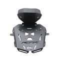 MotoCare Pipe Carrier with Backrest for TVS Apache RTX 300 – Heavy Duty Rear Luggage Rack with Pillion Support