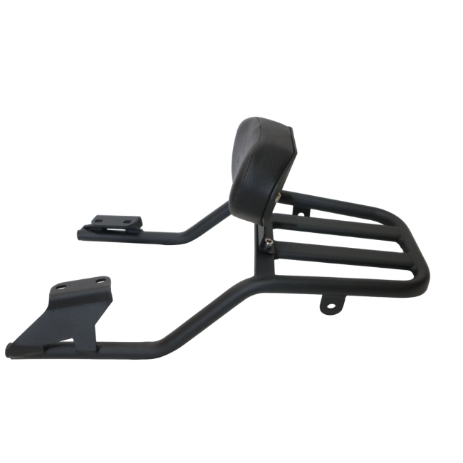 Motocare Pipe Carrier with Backrest for Yamaha FZ-X – Heavy Duty Luggage Rack with Pillion Support