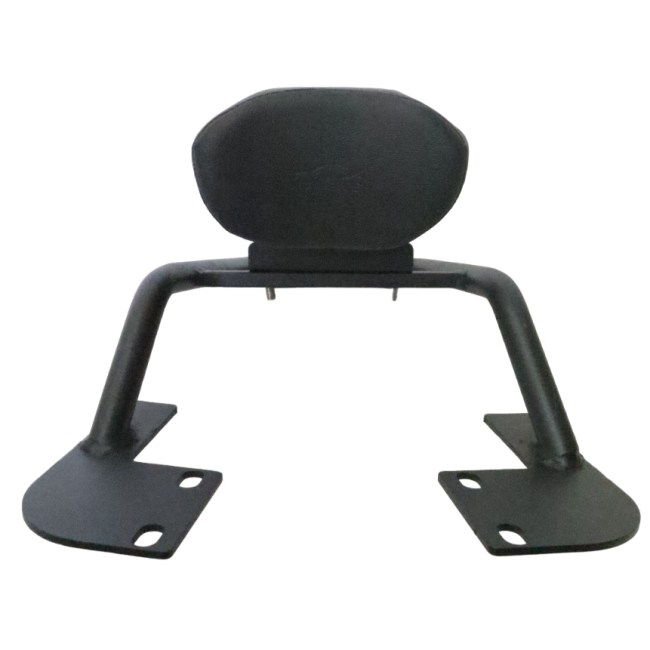 Motocare Pipe Carrier with Backrest for Yamaha FZ V3 – Heavy Duty Luggage Carrier with Cushion Support