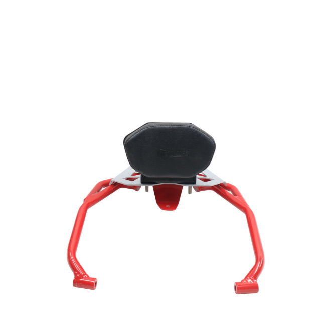 MotoCare Pipe Carrier with Backrest for Hero XPulse 210 | Heavy Duty Luggage Rack | Touring Comfort Support