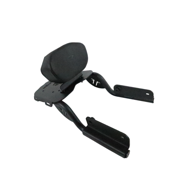 MotoCare Pipe Carrier with Backrest for Triumph Scrambler 400X | Touring Luggage Rack & Passenger Comfort Seat Back Support
