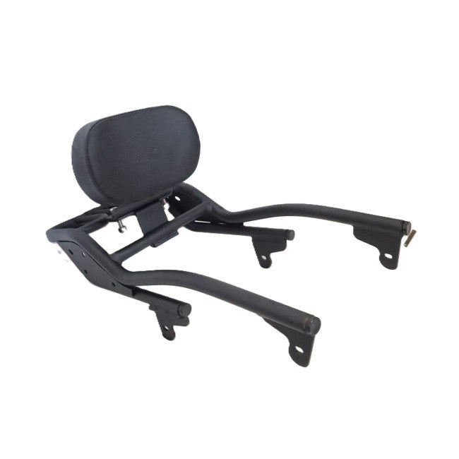 MotoCare Pipe Carrier with Backrest for Royal Enfield Super Meteor 650 | Pillion Support Rack