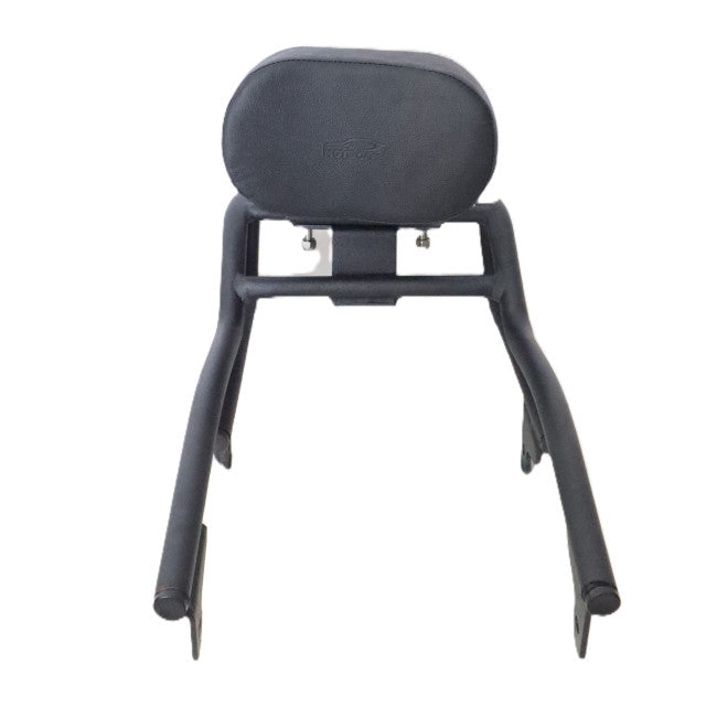 MotoCare Pipe Carrier with Backrest for Royal Enfield Super Meteor 650 | Pillion Support Rack
