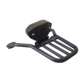 Motocare Pipe Carrier with Backrest for Suzuki V-Strom SX 250 | Heavy Duty Luggage Carrier with Pillion Support