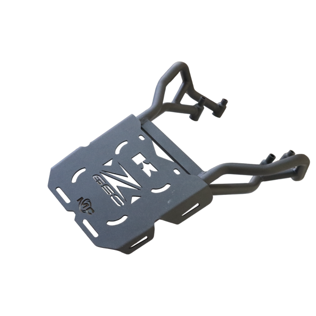 Kawasaki Z 650 Pipe Carrier with Plate – Motocare Heavy-Duty Luggage Rack | Rear Touring Carrier for Z650 Motorcycle