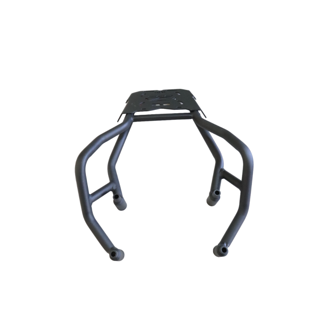 Kawasaki Z 650 Pipe Carrier with Plate – Motocare Heavy-Duty Luggage Rack | Rear Touring Carrier for Z650 Motorcycle