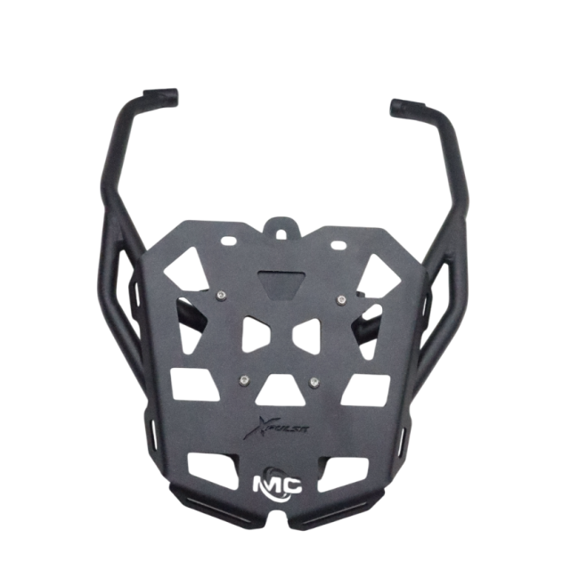 MotoCare Pipe Carrier (Black) for Hero XPulse 210 | Heavy Duty Luggage Carrier Rack | Touring & Utility Support