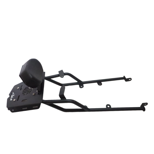 MotoCare Pipe Carrier with Backrest for KTM RC 200 & RC 390 | Heavy Duty Luggage Rack & Pillion Back Support