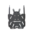 MotoCare Plate Carrier for TVS Apache RTR 200 | Heavy Duty Rear Luggage Rack | Durable Motorcycle Cargo Carrier