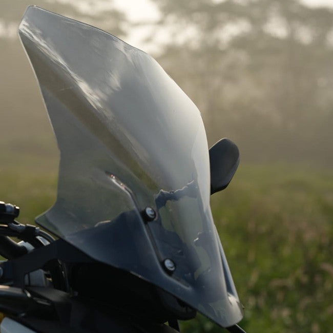 BMW G 310 R Polycarbonate Visor – Motocare Windshield Wind Deflector Screen | Clear/Smoke/Black for BMW G310R