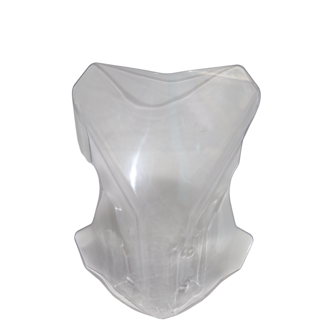 Motocare Polycarbonate Visor for Suzuki V-Strom SX 250 | Windshield Protector (Black, Clear, Smoke)