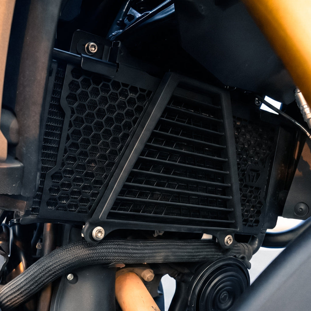 RADIATOR GUARD (MS) FOR TVS APACHE RTX 300