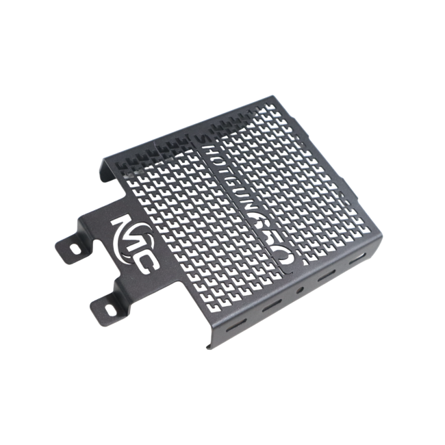 MotoCare Radiator Guard Black for Royal Enfield Shotgun 650 – Heavy Duty Engine Protection Grill
