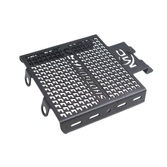 MotoCare Radiator Guard Black for Royal Enfield Shotgun 650 – Heavy Duty Engine Protection Grill