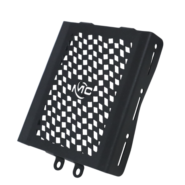 MotoCare Radiator Guard for Bear 650 – Heavy Duty Radiator Grill Protection (Black/Silver)