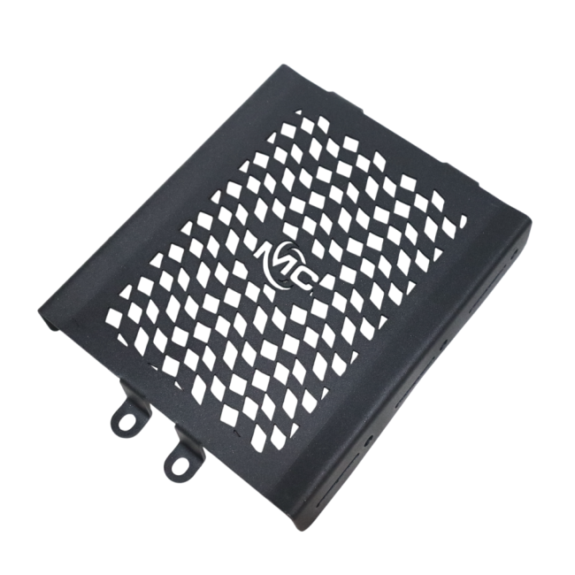 MotoCare Radiator Guard for Bear 650 – Heavy Duty Radiator Grill Protection (Black/Silver)