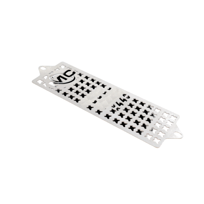 MotoCare Radiator Guard for Harley Davidson X440 – Heavy Duty Radiator Grill Protector (Black/Silver)
