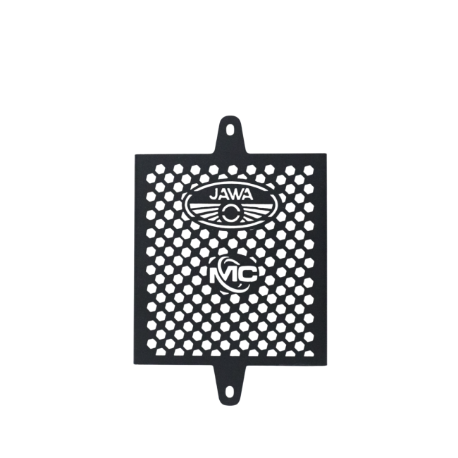 MotoCare Radiator Guard for Jawa 42 FJ | Heavy Duty Engine Protection Grill with Optimized Airflow