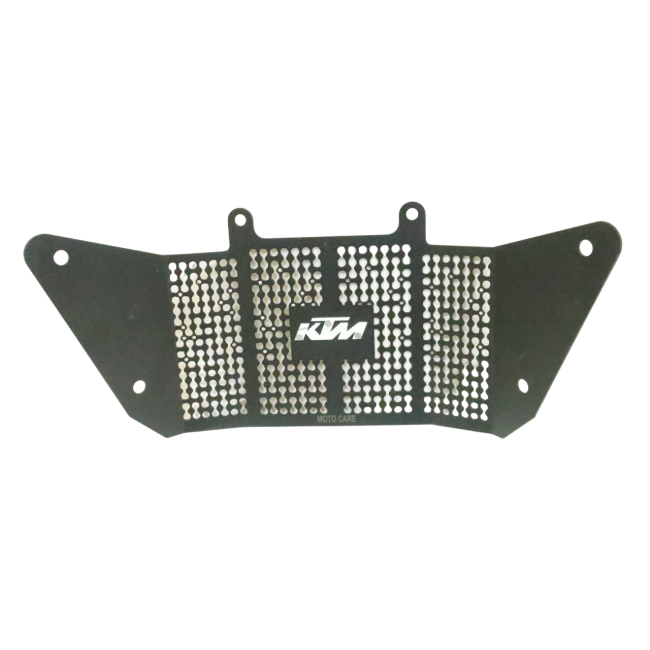 MotoCare Radiator Guard with KTM Logo for KTM Adventure 250/390 | Heavy Duty Radiator Protection Grill
