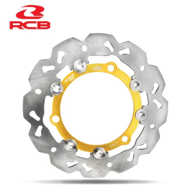 RCB S Series Alloy Brake Disc AEROX 230MM 01D0486 ( GOLD )