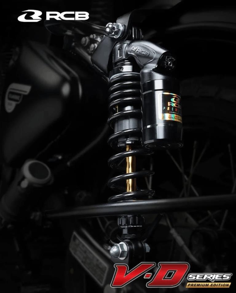 RCB VD Series Suspension Rear Shock Absorber Royal Enfield Classic 350 BS4 BS6 01A0237Z