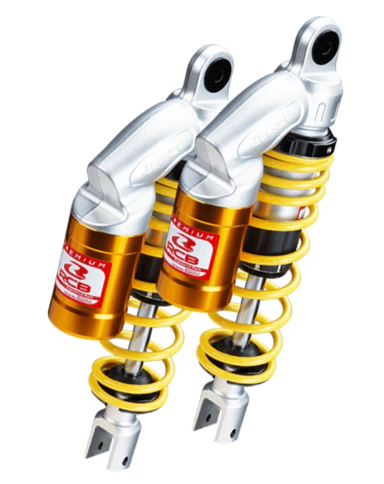 RCB VE Series Suspension Rear Shock Absorber For Aerox  01A0171Y  ( YELLOW GOLD )