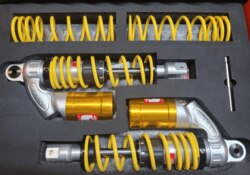 RCB VE Series Suspension Rear Shock Absorber For Aerox  01A0171Y  ( YELLOW GOLD )