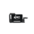 MotoCare CNC Reservoir Oil Cap for Honda CB200X | Brake Fluid Tank Cap | Premium Styling & Protection (Black & Silver)