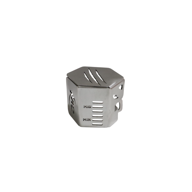 MotoCare Stainless Steel Reservoir Oil Cap for Guerrilla 450 – Brake Fluid Cap Upgrade