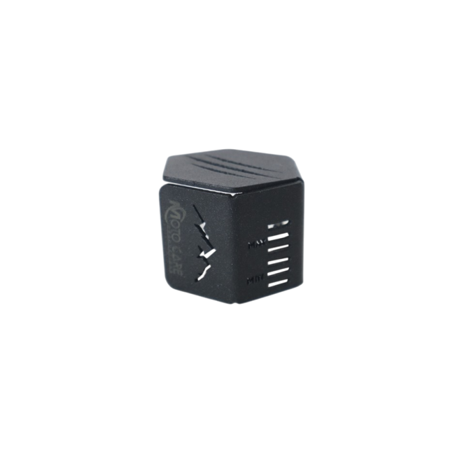 MotoCare Reservoir Oil Cap Black for Royal Enfield Himalayan 450 | CNC Brake Fluid Cap